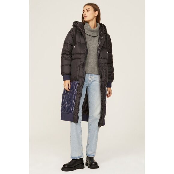 OOF Long Quilted Puffer Coat - Picture 1 of 11